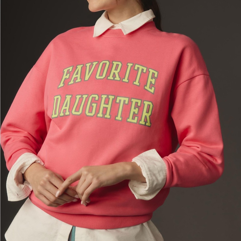 FAVORITE DAUGHTER COLLEGIATE SWEATSHIRT XS
